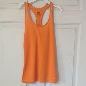 Nike Women's Bright Orange Tank Top